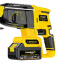 Martelete Perfurador Rompedor 26mm á Bateria 15Ah 21V com Carregador Bivolt e Acessórios