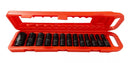 Kit Soquete de Impacto 1/2'' c/13PÇS 10MM Até 27MM