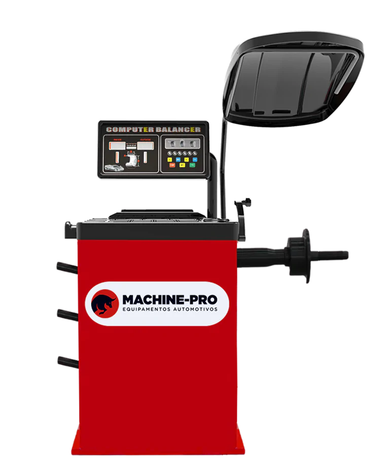 BALANCEADORA DE RODAS MOTORIZADA AUTOMÁTICA PAINEL ERGONÔMICO - BMP-890