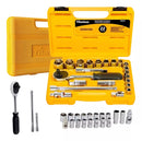 Jogo Maleta De Soquetes Sextavados 1/2'' C/22 Peças