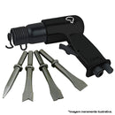 Martelete Pneumático 150mm com Kit de 4 Cinzéis