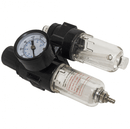 Filtro de Ar Lubrificador e Regulador de Pressão 1/4”